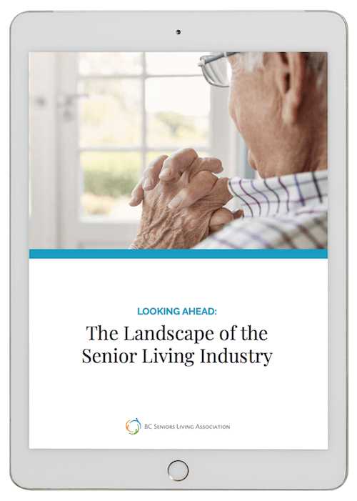 Landscape of Senior Living on iPad-BCSLA